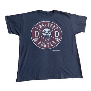 Mens Walking Dead 2014 Graphic Tee Walker Hunter AMC T-Shirt XL